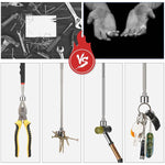 HASTHIP Magnetic Pick Up Tools Set for Automotive and Home Use with 30.7 in Telescopic Reach | Includes Inspection Mirror and Flexible Grabber