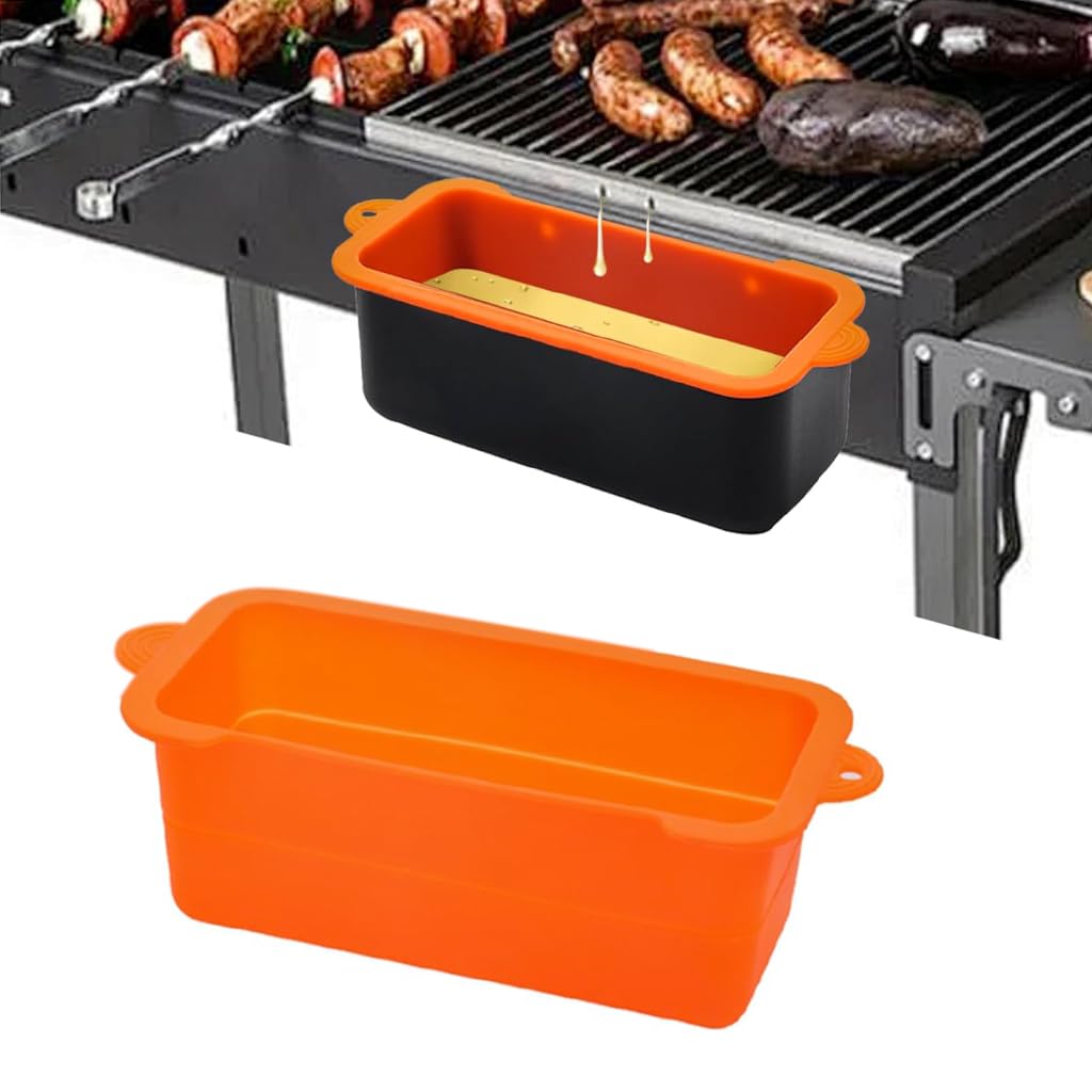 HASTHIP Silicone Grease Cup Liners for Blackstone Griddle 36 28 22 17 in | Reusable Heat‑Resistant Catcher Trays