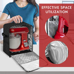 HASTHIP® Storage Bag for KitchenAid 5/4.5 Quart Blender Stand Storage Bag with Handles & Pockets Waterproof Dust Proof Small Kitchen Appliance Organizer Bag for Blender, Toaster, 36x23x38cm