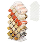 HASTHIP Lipstick Organizer for Dresser and Vanity featuring 28 Slots and Acrylic Stand | Transparent Makeup Holder 11x6.5x25.5cm