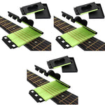 HASTHIP Guitar String Cleaner Pad for Acoustic and Electric Bass featuring Double-Sided Scouring | 3PCS Reusable Fretboard Cleaning Tool