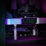 HASTHIP Graphics Card Bracket for Desktop PC with Screw Adjustment and Hidden Magnet Base | All Aluminum GPU Support Stand