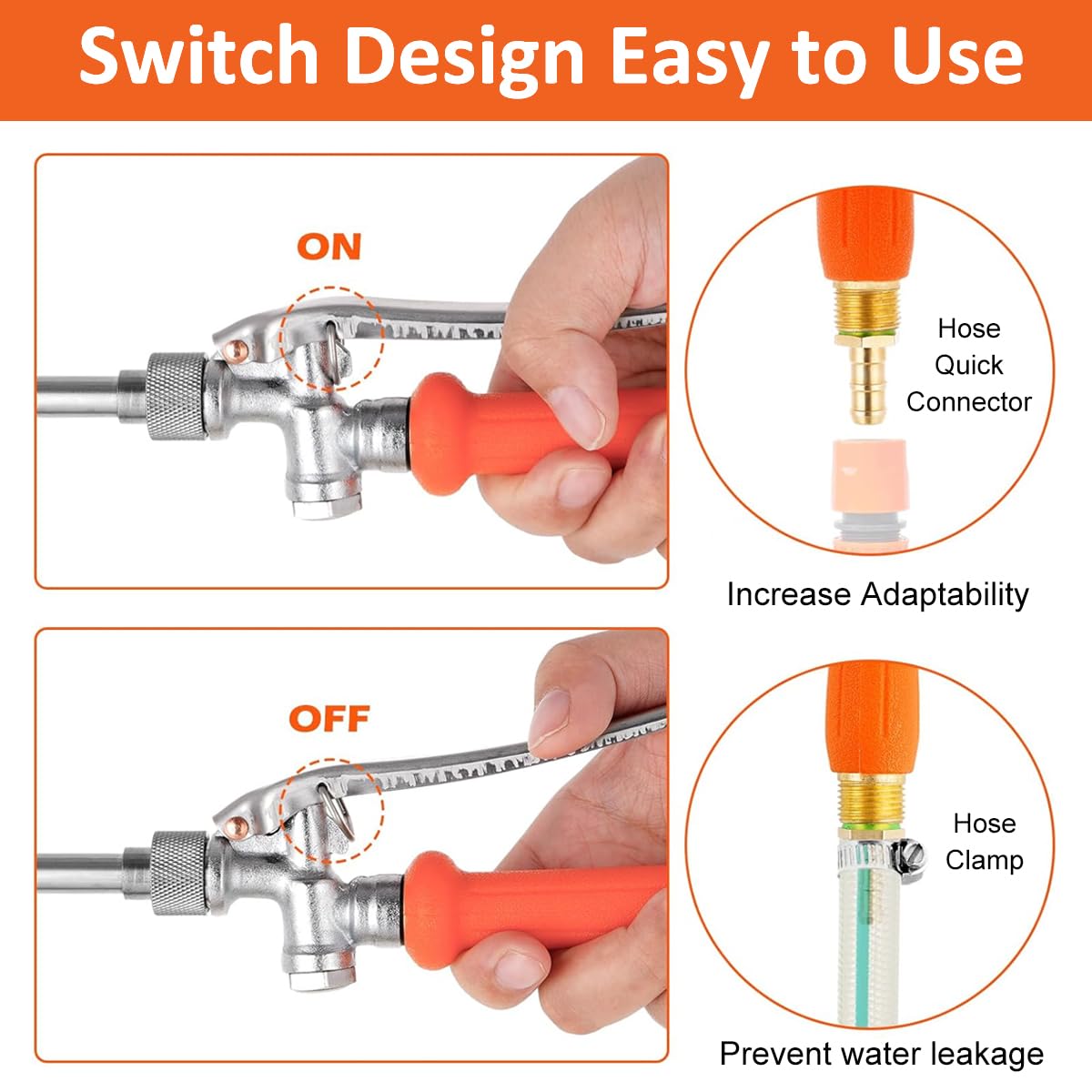 HASTHIP® Metal Replacement Sprayer Wand