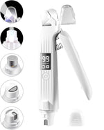 HASTHIP® 2-in-1 Dog Nail Clippers & Grinder with Dual LED Lights, Low Noise USB Rechargeable Pet Nail Trimmer with Splash Guard, Multiple Grinding Modes for Small, Medium & Large Dogs Cats