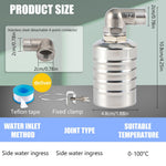 HASTHIP Float Valve for Water Tank 1/2 to 3/4 Inch with Automatic Water Level Control | 304 Stainless Steel 3PCS