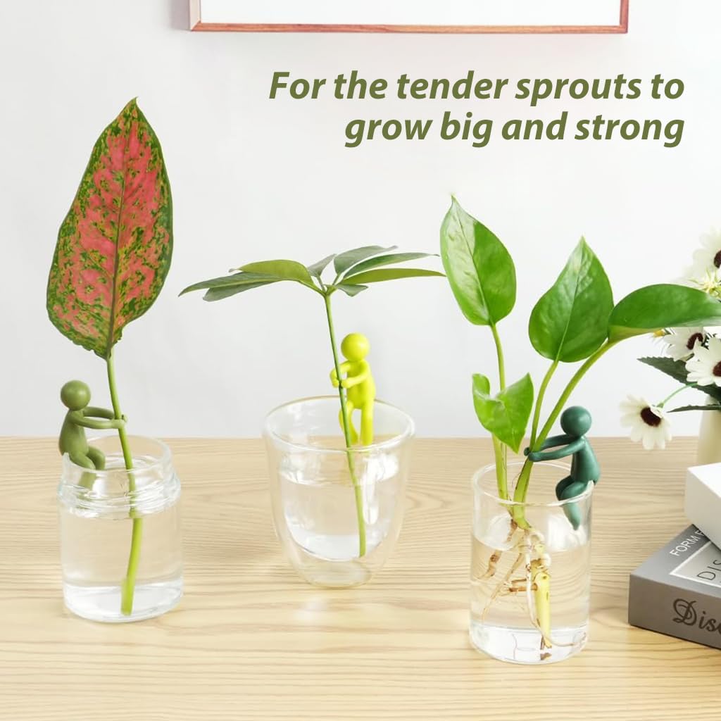 hydroponics plant support Cartoon Garden Plant Support 3Pcs for Indoor Plants
