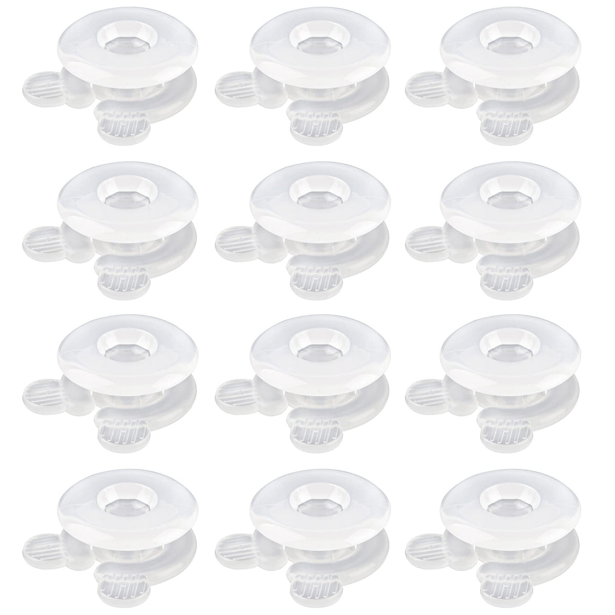 HASTHIP® 12 Pack Duvet Comforter Clips Cover Corner Donuts Holders Keep in Place