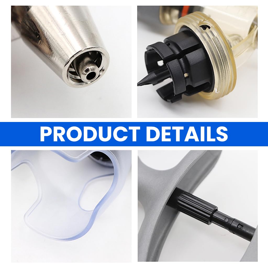 HASTHIP Livestock Syringe for Vaccines with 5ml Adjustable Dose featuring Automatic Repeating Mechanism | Ideal for Cattle Sheep and Pig Injections