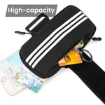 HASTHIP Armband for Running with Waterproof Oxfold Cloth and Dual Pocket Design | Fits Phones up to 7 Inches