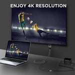 HASTHIP® USB C to HDMI Cable 6FT,4K@30Hz USB C to HDMI Adapter with 60W PD Charging,HDR High-Speed Compatible with MacBook Pro/Air Samsung Galaxy S23/S22/S10/S9 Switch Dell XPS LG More