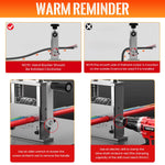 Serplex® 6-IN-1 Manual Wire Stripper Machine Drill-Operated Wire Stripper Tool with Hand Crank 3-17mm Dia Cable, Manual Wire Stripping Machine with 6 Tracks & 5 Carbide Blade, for Wire Stripping