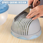HASTHIP® Salad Spinner and Vegetable Dryer,Large Fruit and Vegetable Washer for Salad,Mix Pasta Dryer Easy Cleaning Efficient Drying Maker with Built-in Dressing Mixer
