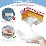 HASTHIP Soap Dish for Bathroom with 2 in 1 Bubble Net Drainage System | Plastic Soap Holder Set of 2