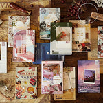 HASTHIP Stickers for Journal and Scrapbook with 55 Pcs Self Adhesive Metal Mucha Girls Designs