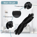 HASTHIP Replenishment Kit for ILIFE V20 Vacuum featuring 8 pcs set with roller and side brushes