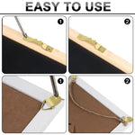 HASTHIP Picture Frame Hanging Kit for Wall Mounting Artworks with 251 pcs & Screwdriver