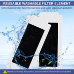 HASTHIP Replenishment Kit for Ecovacs Deebot N20 Pro with 6 Pieces | 2 Side Brushes and Filters