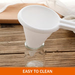 HASTHIP Adjustable Funnel for Baking and Icing featuring Press Button Flow Control | Food Grade Batter Dispenser for Pancakes Cupcakes and Muffins