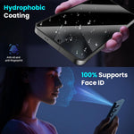 HASTHIP® Samsung Galaxy S25 Ultra Screen Protector Privacy [Auto Alignment/Dust Removal],Bubble-Free,[100% Fingerprint Unlock] Easy Installation Full Coverage