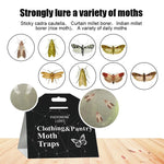 HASTHIP® 5Pcs Lightweight Moth Traps - Fly Killer Repellent for Home - Moth Balls & Traps for Home Use - Moth Treatment & Prevention (Non-Toxic) - Moth Traps for Clothes & Pantry