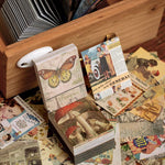 HASTHIP Sticker Book for Journal featuring 800 Sheets Vintage Scrapbook Stickers | DIY Album and Art Crafts
