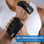 HASTHIP® Weight Lifting Gym Workout Gloves Men & Women, XL