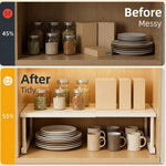 HASTHIP Adjustable Wardrobe Storage Shelf Organizer