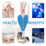 ALAY® 1 Pair Acupressure shoe sole, Breathable Magnet Nubs Massager shoe insoles for men women Stimulate Blood Circulation, Relieve Tension - acupressure tools acupressure kit (Small Size EU 35-40)