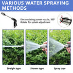 HASTHIP® Pressure Water Gun for Car Washing, 3 Spray ModesHigh-Pressure Fan Spray Gun with Built-in Foam Bottle, Adjustable Nozzle Foam Sprayer for Vehicle Cleaning, Garden Watering