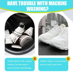 HASTHIP Shoes Wash Bags for Sneakers and Clothing 11.8x14.1x4.7 in with Zipper and Straps