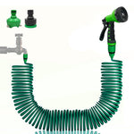 HASTHIP Telescopic Water Hose for Car Wash and Garden Cleaning with Dual Spray Nozzles | 10m Kit