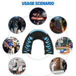 HASTHIP® outh Guard for Braces for Adults & Youth, Sports Football, Boxing & MMA, Dental Protection, Comfortable Fit, Customizable, Durable, Clear, Single Pack
