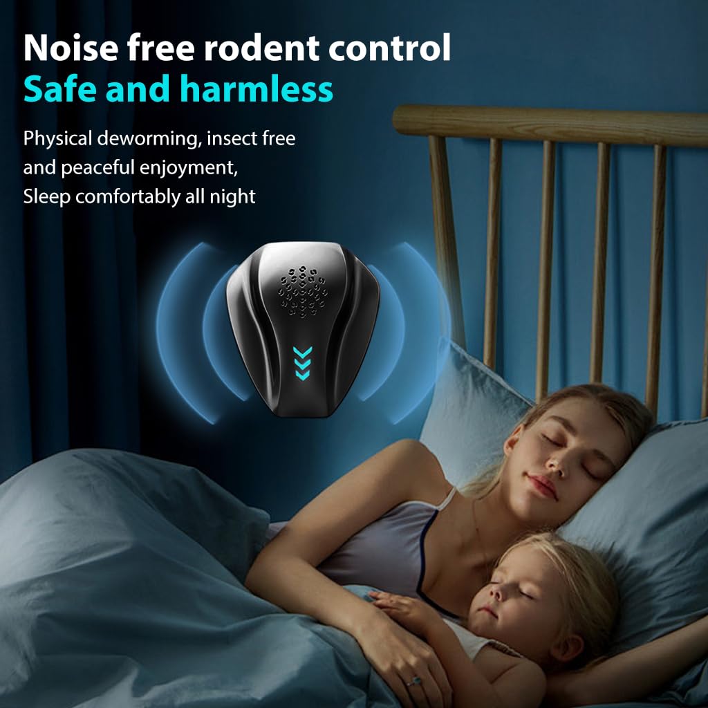 HASTHIP Ultrasonic Pest Repeller for Indoor Home Use with Smart Frequency Technology | Silent Plug-In Pest Control Device for Rodents, Mosquitoes and Cockroaches