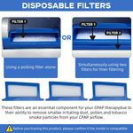 HASTHIP Replacement CPAP Filters for Philips DreamStation | Includes 6 Reusable and 2 Fine Filters