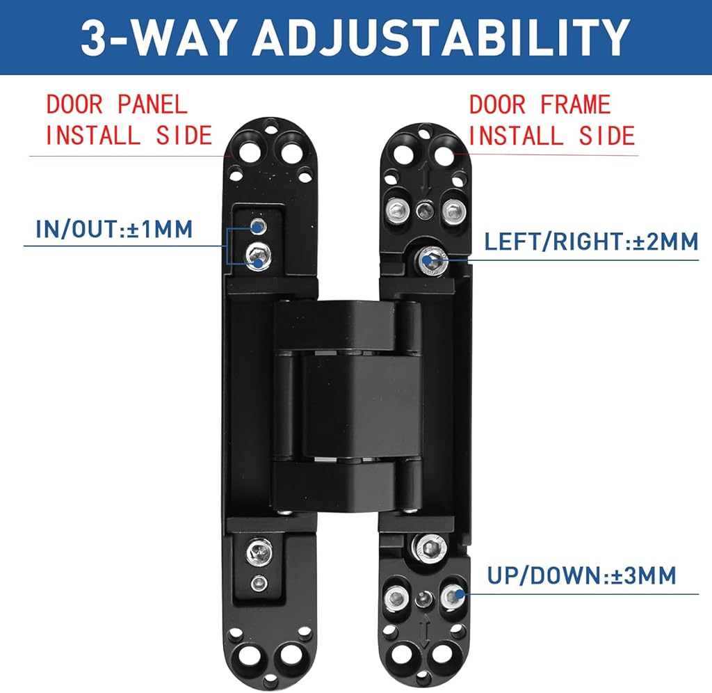 HASTHIP® Hidden Door Hinge, Invisible