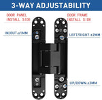 HASTHIP® Hidden Door Hinge, Invisible