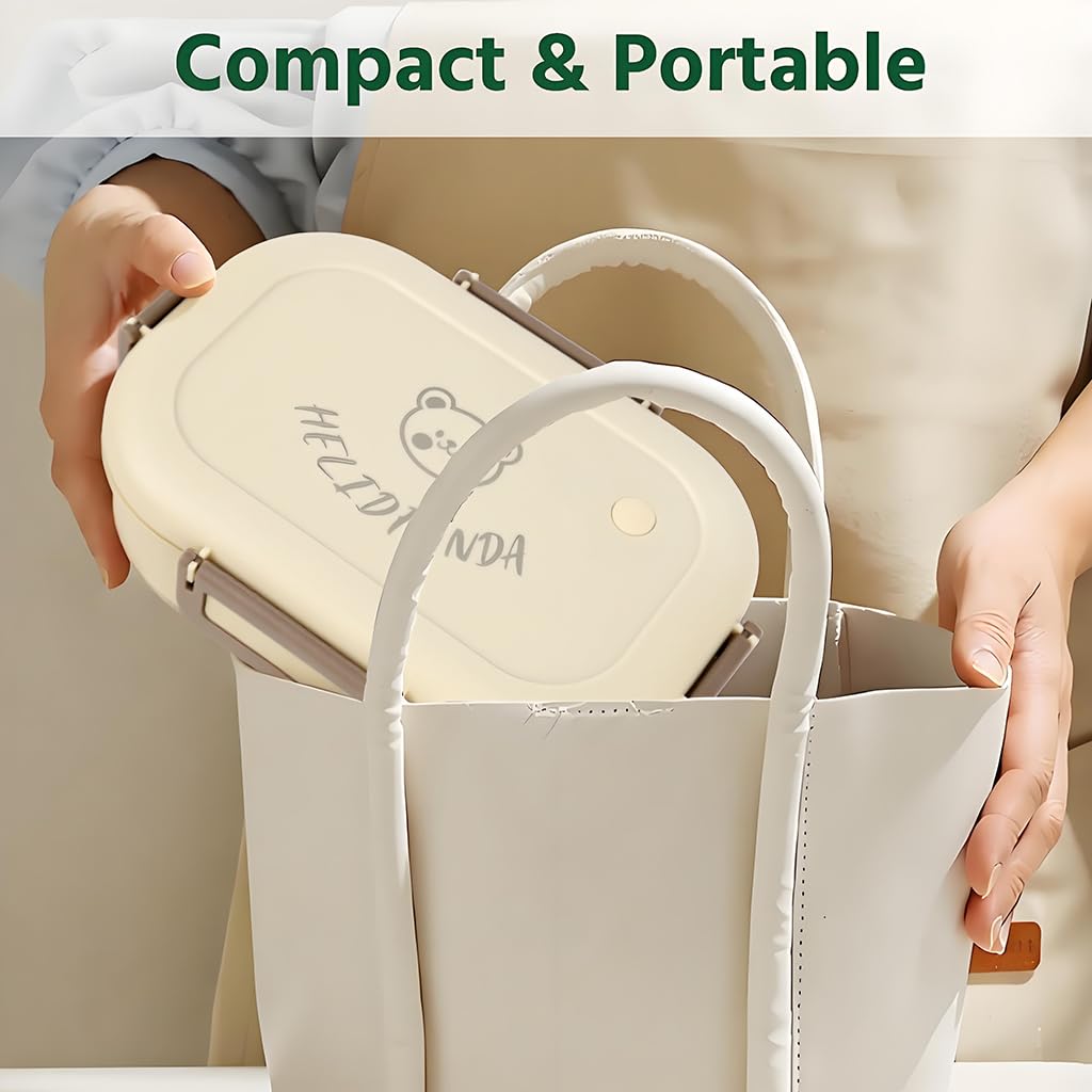 HASTHIP 3-Compartment Lunch Box