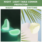 Table Corner Protector, Home Safety Luminous Round Table Corner Protector, Baby Safety Corner Protector for Table, Furniture, Sharp Edges Baby Anti-Collision Corner Guard