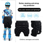 HASTHIP® Brand Protector de Cadera para Patinaje con Almohadilla de glúteos para niños y Adultos