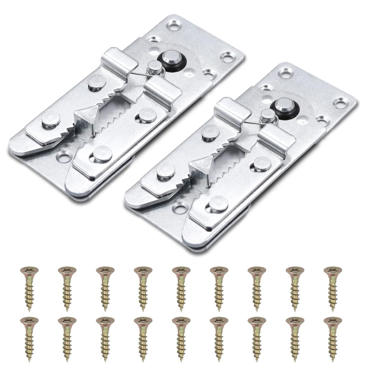 HASTHIP Sectional Couch Connectors for Modular Sofas featuring Screw-Fixed Metal Brackets | Secure Alignment