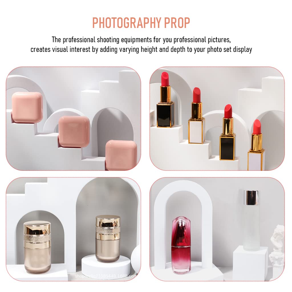 HASTHIP® 6pcs Photography Product Display Stand Props Photography Props EVA Props for Photography Background Props for Small Items, Waterproof, Professional Setup for Cosmetics, Jewelry, Watches