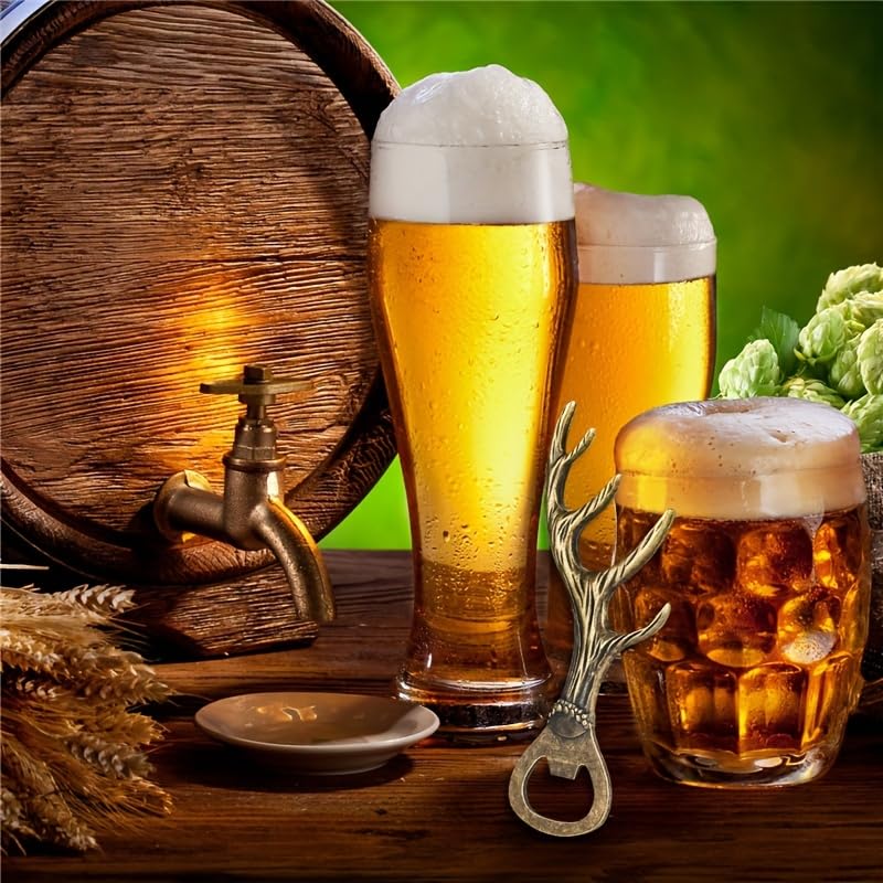 HASTHIP® Llavero abrebotellas - Abridor de cerveza de asta