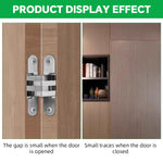 HASTHIP® 2Pcs Hidden Door Hinges for 25mm Thickness Door