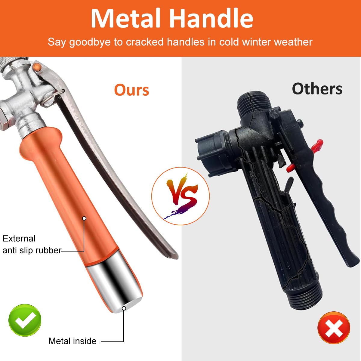 HASTHIP® Metal Replacement Sprayer Wand