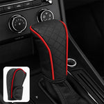 HASTHIP® Cubierta de Perilla de Cambio Marchas Universal Cuero PU Antideslizante,Protector Duradero y Elegante para Interior Coche,Fácil Instalar Diseño Ergonómico para