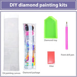 HASTHIP DIY Diamond Painting Kit for Wall Decor with Color Outline Design 11.8x15.7 in | Ideal Gift for Fans