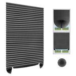 HASTHIP Blinds for Windows for Home with Self Adhesive No Drill Design 60cm x 150cm Grey