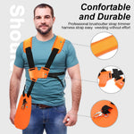 HASTHIP Weed Eater Strap for Trimmer and Mower Use with Quick Release Clasp | Adjustable Nylon Shoulder Harness