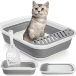 HASTHIP® Collapsible Small Cat Litter Box