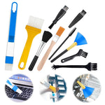 HASTHIP® Kit de Limpieza 20-en-1 para Portátil,Teléfono y Teclado con Cepillos de Nailon Anti-estáticos,Cepillo Retráctil Bolígrafo Limpieza para AirPods Spray y Paño Microfibra